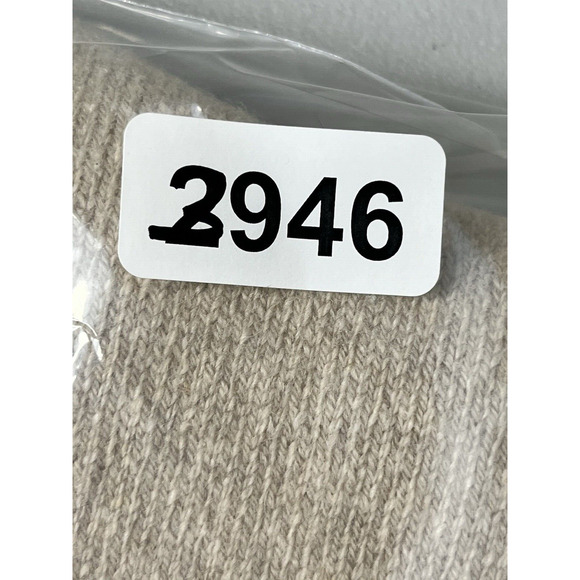 Madewell (Re)sourced Cashmere Trouser Socks Womens One Size Beige Natural Cozy - Picture 4 of 4